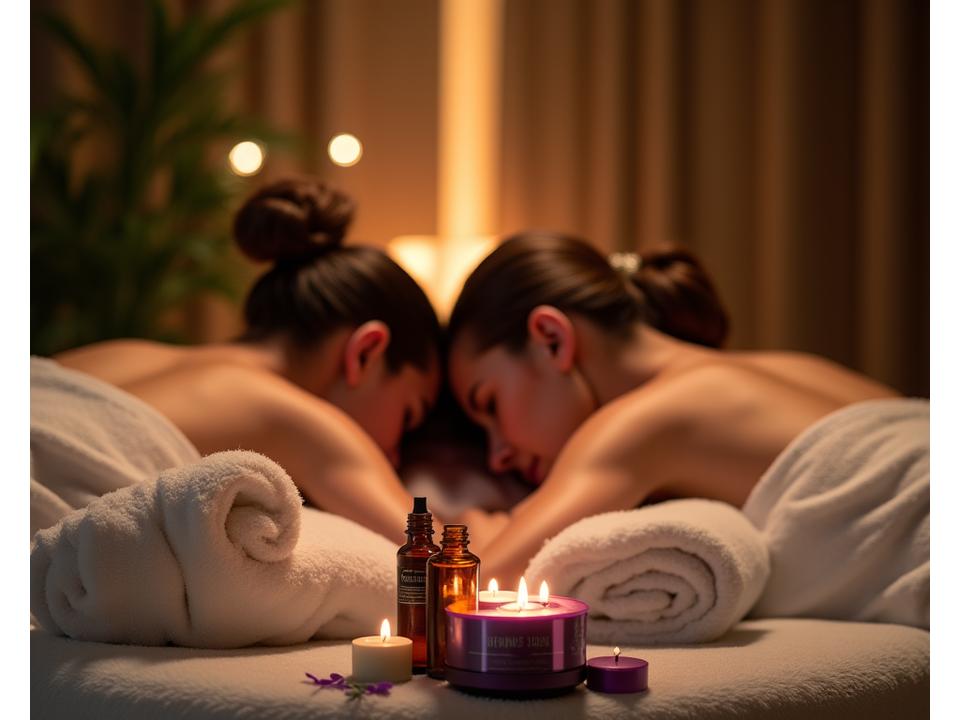 Séance d'aromathérapie et massage relaxation